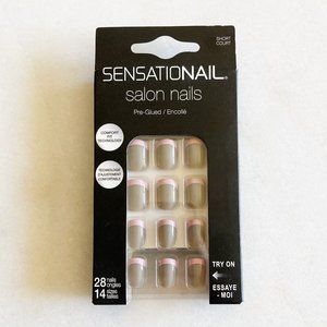 3/$20 New! Sensationail salon nails press on nails